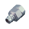 Fixx Lok plug type NVH, with shut-off valve, m.s. zinc plated, female thread BSP